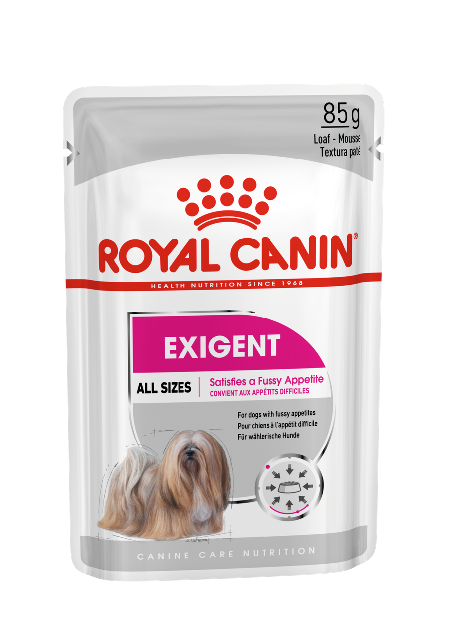 Royal Canin Exigent Canin Adult влажный корм (в паштете) для взрослых собак старше 10 месяцев, 85г.,(Австрия)