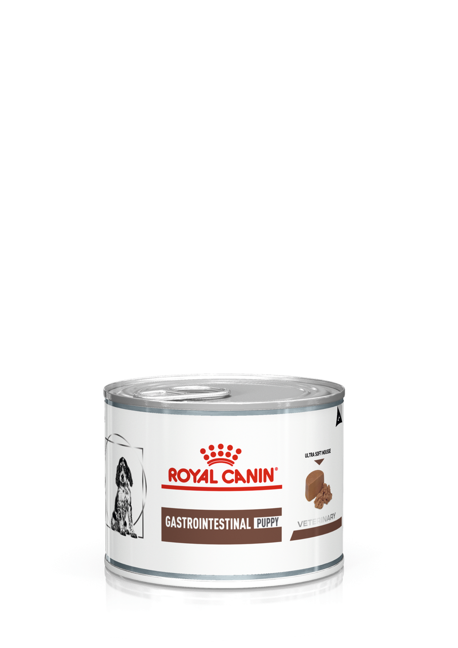 Royal Canin Gastrointestinal Puppy влажный корм (мусс) диетический для щенков до 1 года, 195г.,(Австрия) - фото 1 - id-p224461456