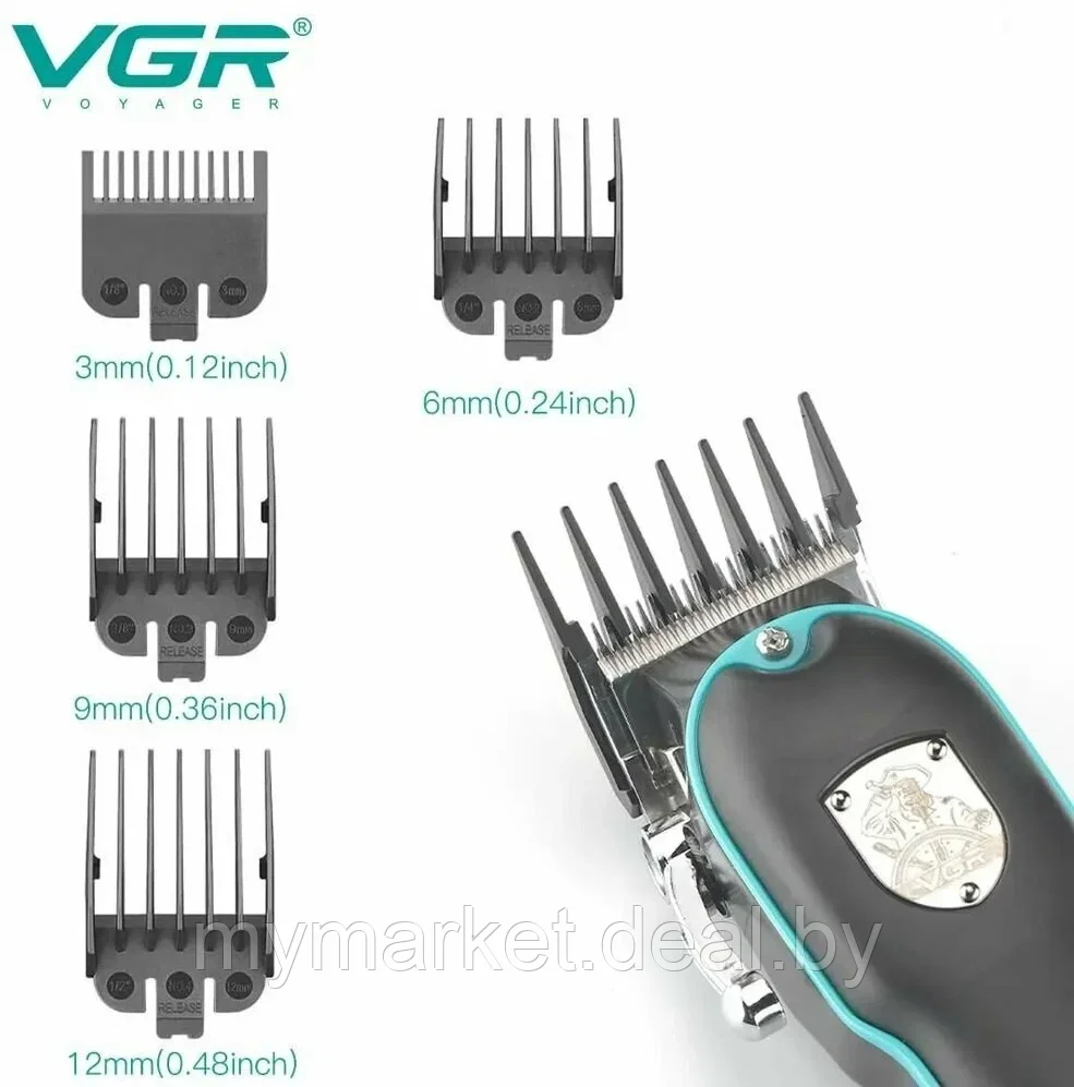 Машинка для стрижки волос VGR - фото 4 - id-p224461494