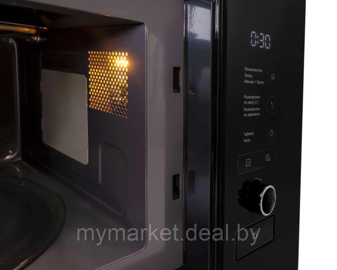 Микроволновая печь встраиваемая EXITEQ EXM-108 Black - фото 3 - id-p224461590