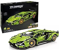 Конструктор для детей гоночная машина Lamborghini на пульте управления 1273 деталей аналог Лего