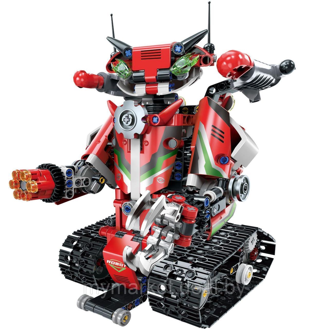 Конструктор для детей Робот трансформер 2в1 на пульте управления 703 детали аналог Лего - фото 2 - id-p224461682