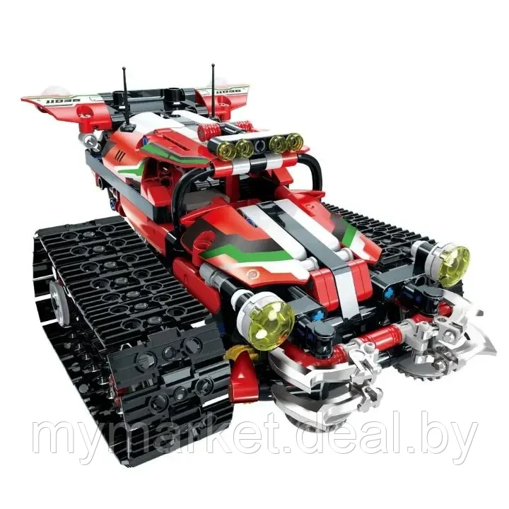 Конструктор для детей Робот трансформер 2в1 на пульте управления 703 детали аналог Лего - фото 3 - id-p224461682