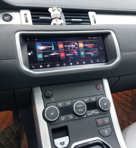 Штатное головное устройство Radiola в стиле для Land Rover Evoque 2013-2015 Android 11 (8/128gb) - фото 1 - id-p150696983