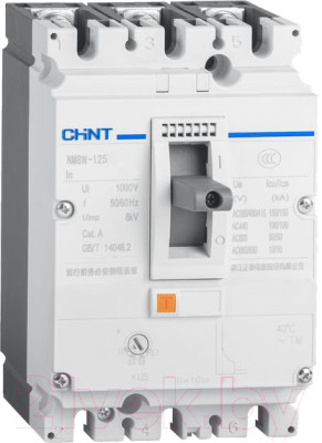 Выключатель автоматический Chint NM8N-125S TM 3P 40А 50кА / 271585 - фото 1 - id-p224467479