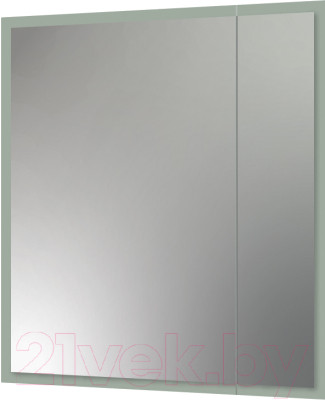 Шкаф с зеркалом для ванной Континент Reflex Led 70x80 - фото 2 - id-p224467214