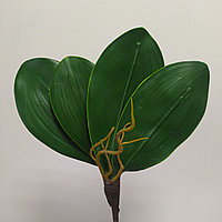 Листья орхидеи искусственные 22 см
