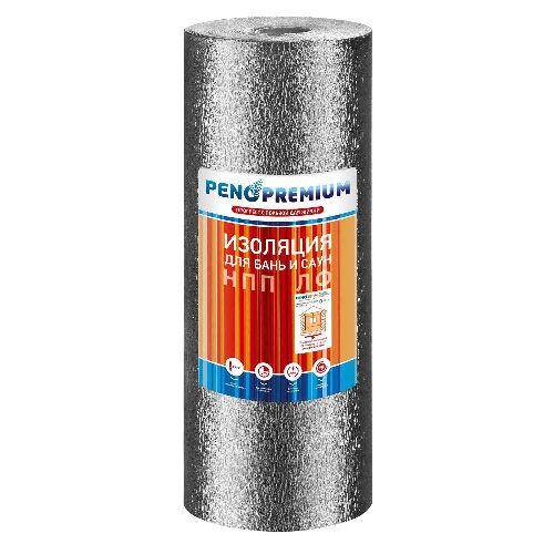 PENOPREMIUM Пенотерм НПП ЛФ 5*1200*25 Серый/Для бань и саун