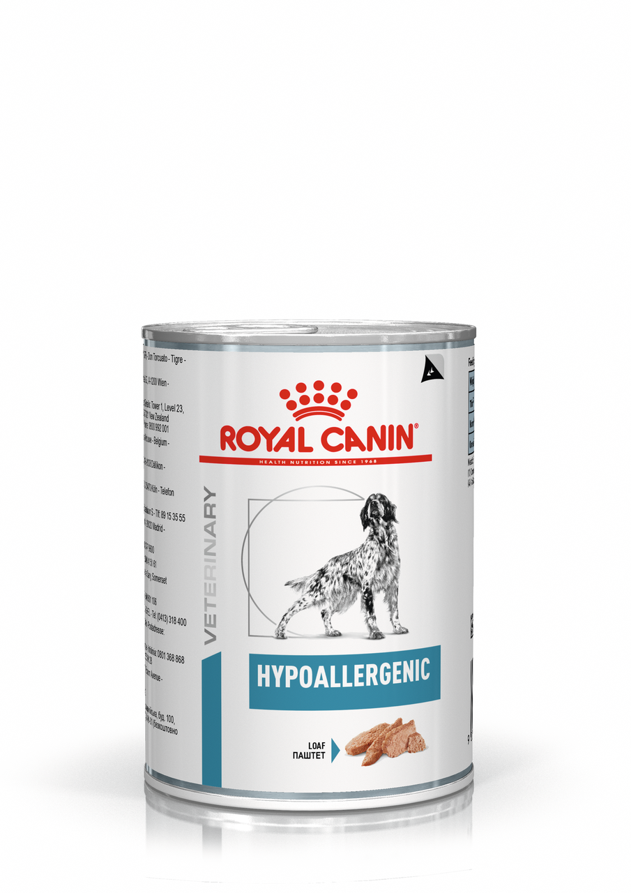Royal Canin Hypoallergenic влажный диетический корм для взрослых собак, 200г., (Австрия) - фото 1 - id-p224476074