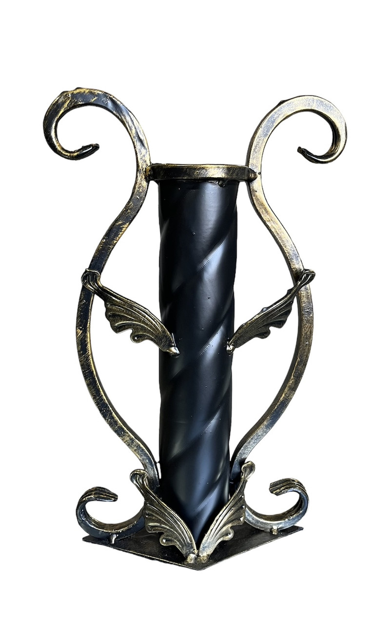 Ваза металлическая кованная Ритуальная ваза - фото 1 - id-p224477611