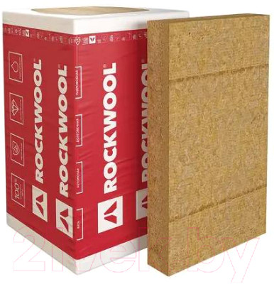 Минеральная вата Rockwool Фасад Баттс Оптима 1000x600x100 - фото 3 - id-p224476982