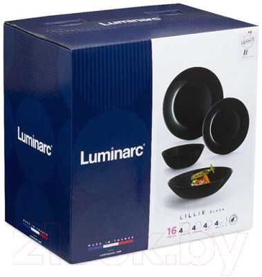 Набор тарелок Luminarc Лили V0467 - фото 2 - id-p224477404
