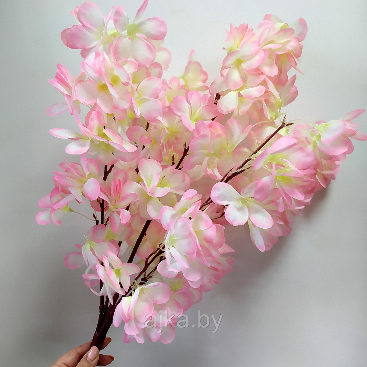 Букет Сакура крупная 70 см, бело-розовый - фото 6 - id-p224478823