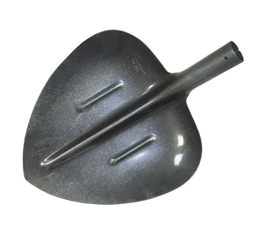 Лопата щебеночная тип 1, без черенка, рельсовая сталь ШхД 325/350 (470) мм - фото 1 - id-p224459209