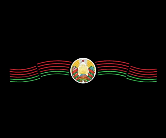 Светодиодное панно "Национальные символы Республики Беларусь - фото 1 - id-p224478868