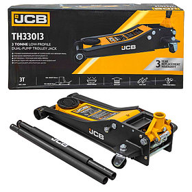 Домкрат подкатной гидравлический 3т JCB 75-505 мм JCB-TH33013