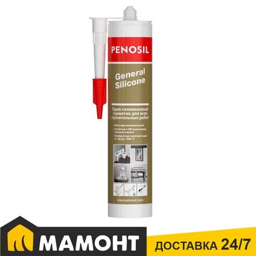 Силиконовый герметик Penosil General Silicone нейтральный белый, 310 мл - фото 1 - id-p224478921