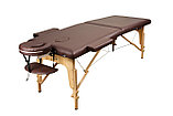 Массажный стол Atlas Sport складной 2-с деревянный 60 см (бежевый; бургунди; коричневый; чёрный), фото 5