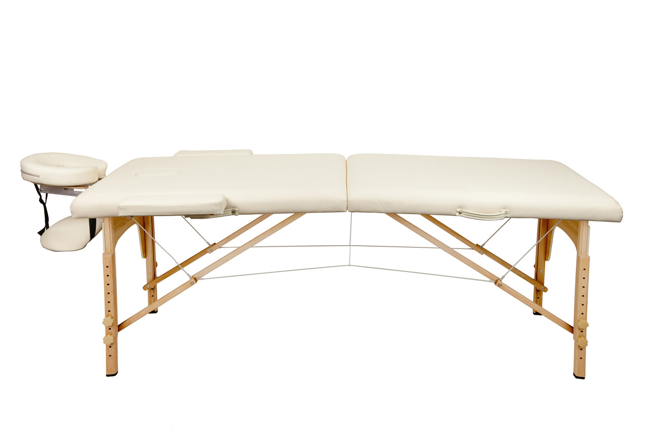 Массажный стол Atlas Sport складной 2-с деревянный 70 см - фото 2 - id-p224295789