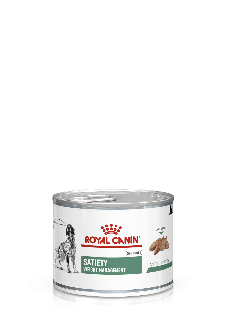 Royal Canin Satiety Weight Management влажный диетический корм (паштет) для взрослых собак, 410г., (Австрия) - фото 1 - id-p224484870