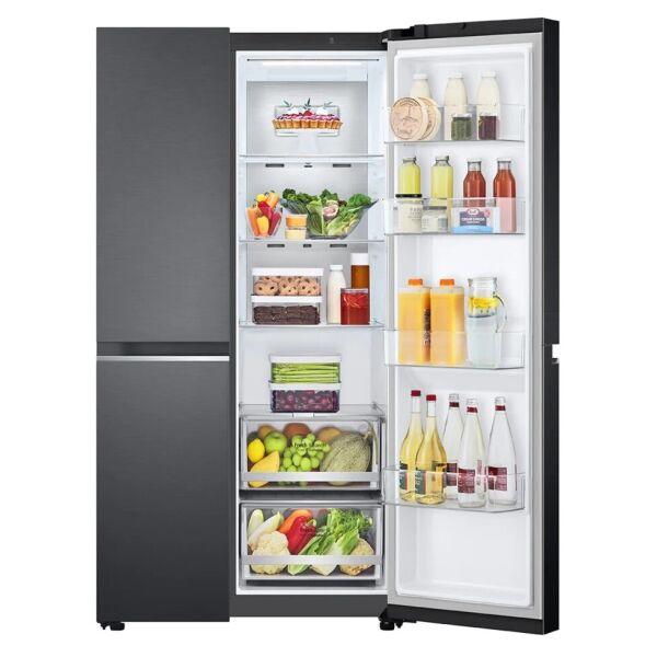 Холодильник Side by Side LG GC-B257SBZV (Side by Side) Графит - фото 4 - id-p224484796