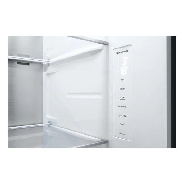 Холодильник Side by Side LG GC-B257SBZV (Side by Side) Графит - фото 5 - id-p224484796