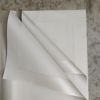 Пленка матовая в листах с широким кантом, цвет: серый, 50мкм, 58*58см, 20 листов/упак