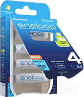 Комплект аккумуляторов Panasonic Eneloop AA 2000 / BK-3MCDE/4BE