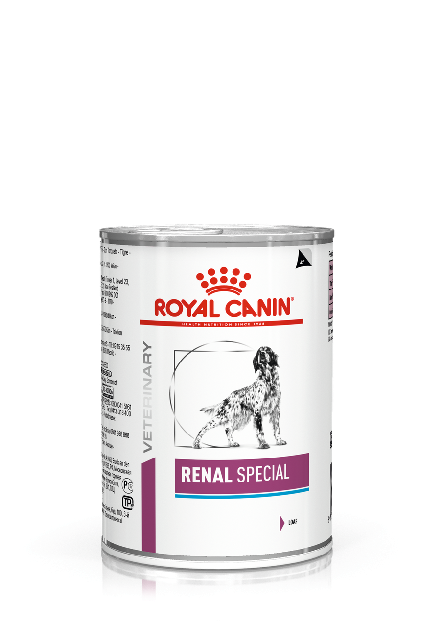 Royal Canin Renal Special влажный диетический корм (паштет) для взрослых собак, 410г., (Австрия)