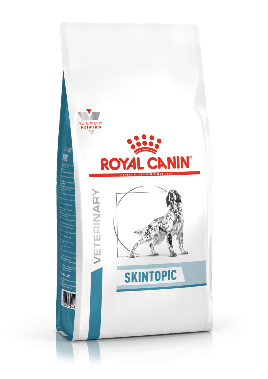 Royal Canin Skintopic сухой диетический корм для взрослых собак с атопическим дерматитом, 2кг, (Франция) - фото 1 - id-p224486428