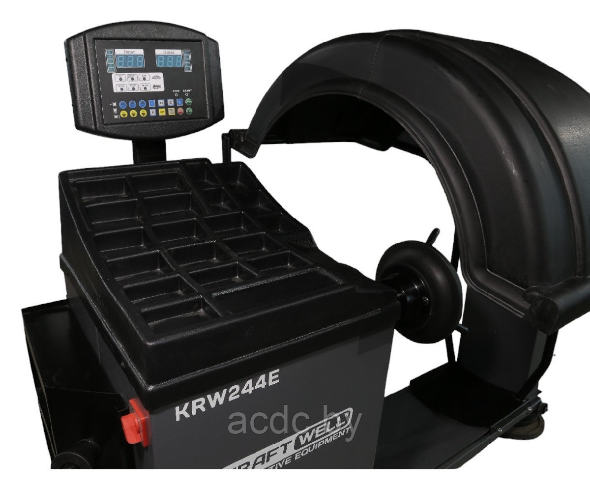 Балансировочный станок для колес грузовых автомобилей KraftWell арт. KRW244E - фото 4 - id-p165823323
