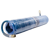 Шланг витой полиуретановый 12мм х 18мм х 15м с резьбовыми наконечниками 1/2 (латунь, макс. давление - 15bar,, фото 2