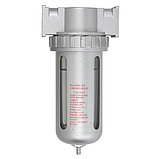 Фильтр воздушный для пневмосистем 3/8 (10Мк, 3500 л/мин, 0-10bar,раб. температура 5°-60°), фото 2