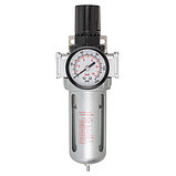 Фильтр-регулятор с индикатором давления для пневмосистем 1/4 (10Мк, 1500 л/мин, 0-10bar,раб. температура, фото 2