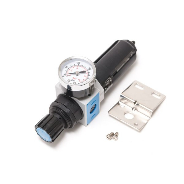 Фильтр-регулятор с индикатором давления для пневмосистем 1/8 (максимальное давление 10bar пропускная - фото 1 - id-p224487123