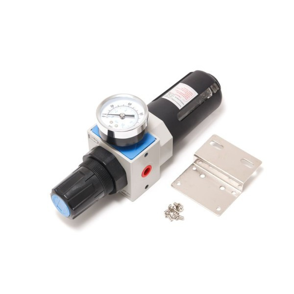 Фильтр-регулятор с индикатором давления для пневмосистем Profi 1/4 (пропускная способность:1300 л/мин,16bar, - фото 1 - id-p224487125