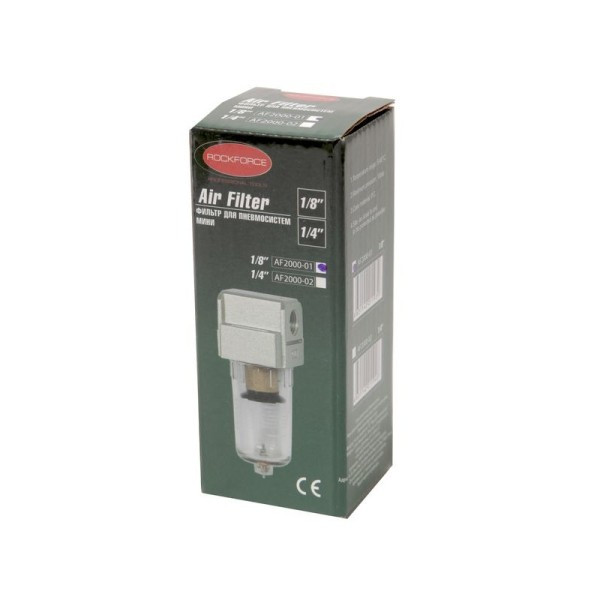 Фильтр для пневмосистемы 1/8 (пропускная способность 600 л/мин давление max 10 bar. температура воздуха 5 до - фото 2 - id-p224487130
