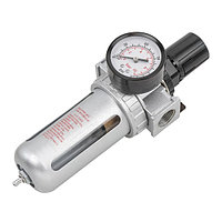 Фильтр-регулятор с индикатором давления для пневмосистем 1/2 (10Мк, 1900 л/мин, 0-10bar,раб. температура