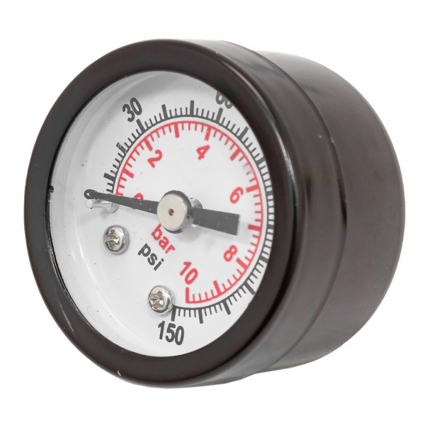 Индикатор давления манометр 1/4 10bar(D-40мм) - фото 1 - id-p224487146