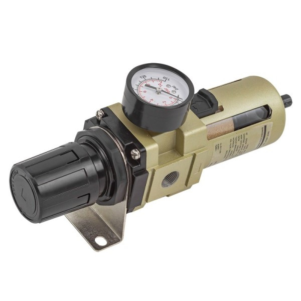 Фильтр-регулятор с индикатором давления для пневмосистем 1/2 (10Мк, 4000 л/мин, 0-10bar,раб. температура - фото 2 - id-p224487347