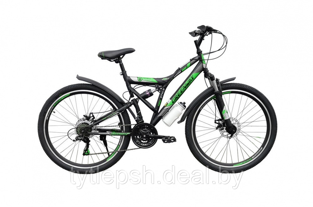 Велосипед Greenway LX330-H 26 2020 (черный/серый) - фото 1 - id-p207348738