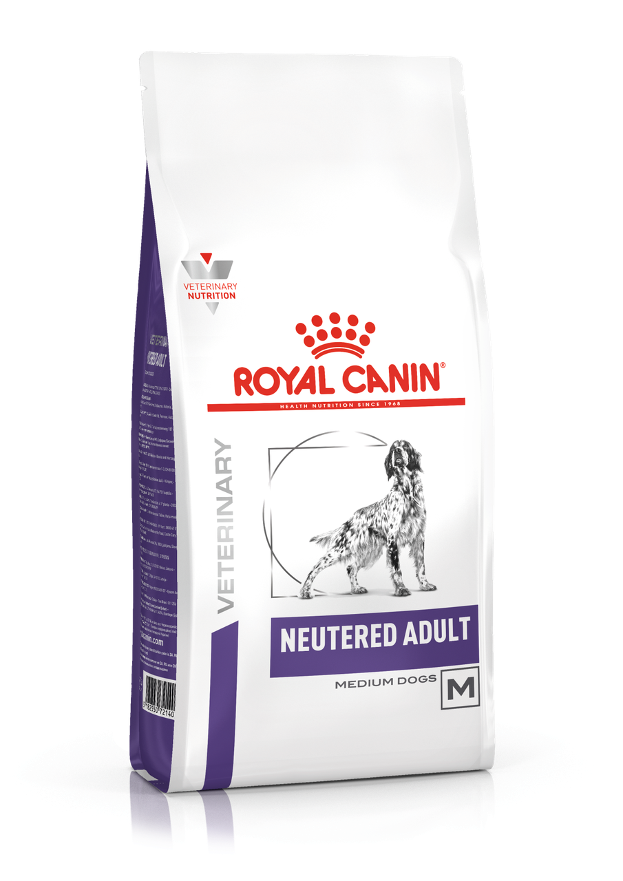 Royal Canin Neutered Adult Medium Dogs сухой корм для взрослых стерилизованных собак, 9кг., (Россия) - фото 1 - id-p224488541