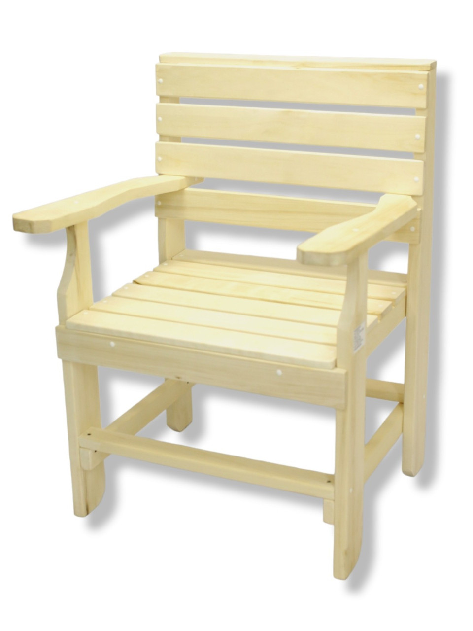 Стул-кресло простое (Осина) - фото 1 - id-p224488551