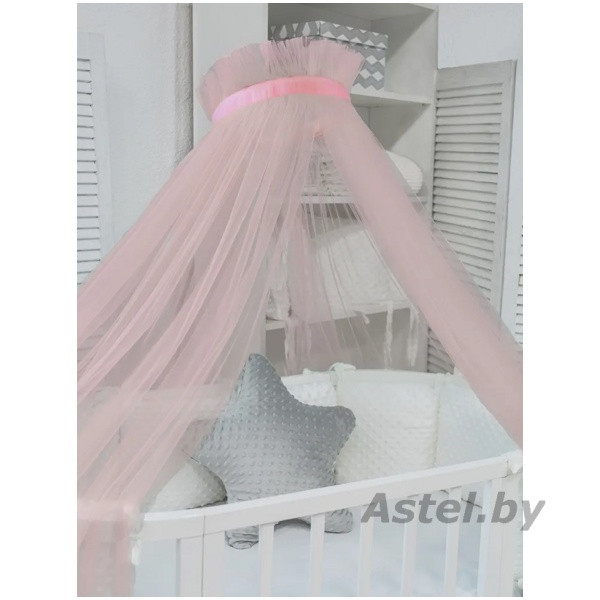 Балдахин на кроватку универсальный Dream 03 / розовый - фото 2 - id-p224488584
