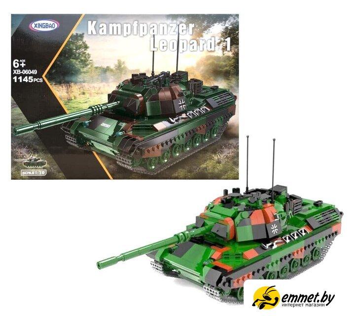 Конструктор XingBao Немецкий боевой танк Леопард 1 XB-06049 - фото 1 - id-p224489617