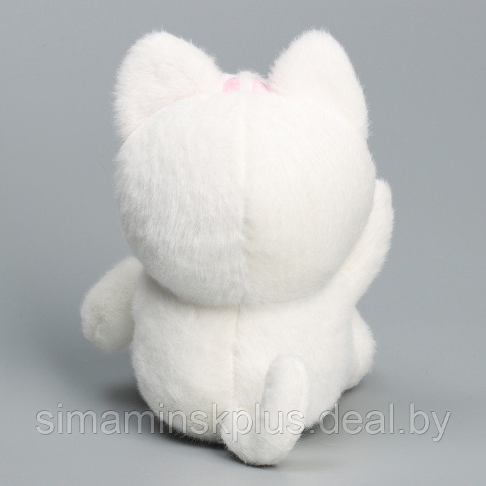 Мягкая игрушка "Кот", 20 см, цвет белый - фото 3 - id-p224490729