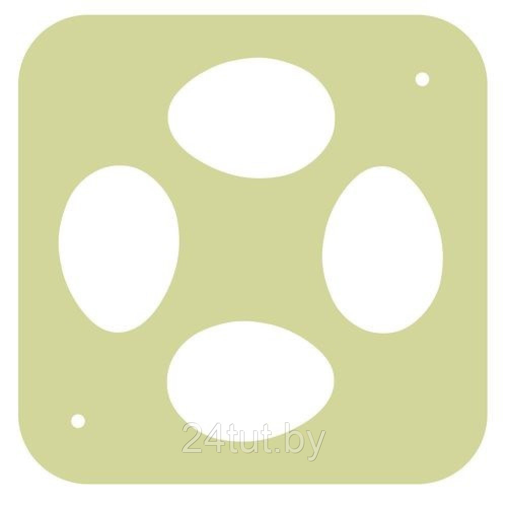 Решетка в Овоскоп гусиная на 4 яйца пласт. большая - фото 1 - id-p202034536