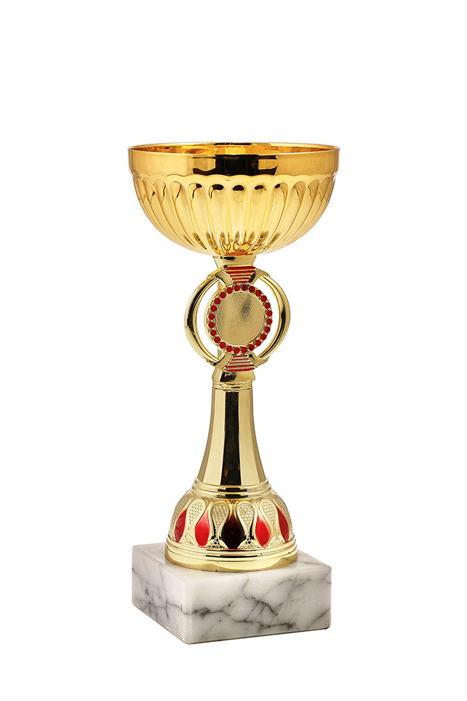 Кубок "Дартс" на мраморной подставке , высота 23 см, чаша 10 см арт. 427-230-100 - фото 1 - id-p224491307