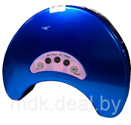 Лампа для сушки гель-лака (LED proffesional) синий металлик