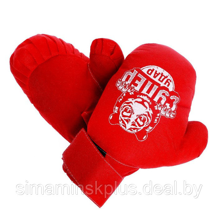 Набор для бокса детский «Супер удар», груша 50 см, перчатки, МИКС - фото 3 - id-p224491586